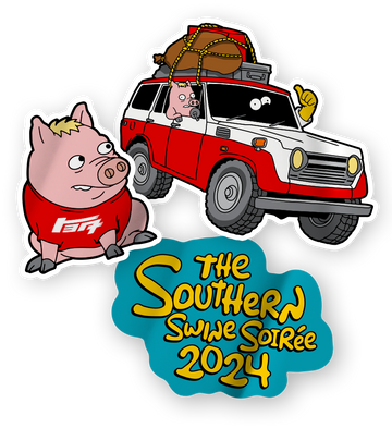 Southern Swine Soiree '24 Decal Pack