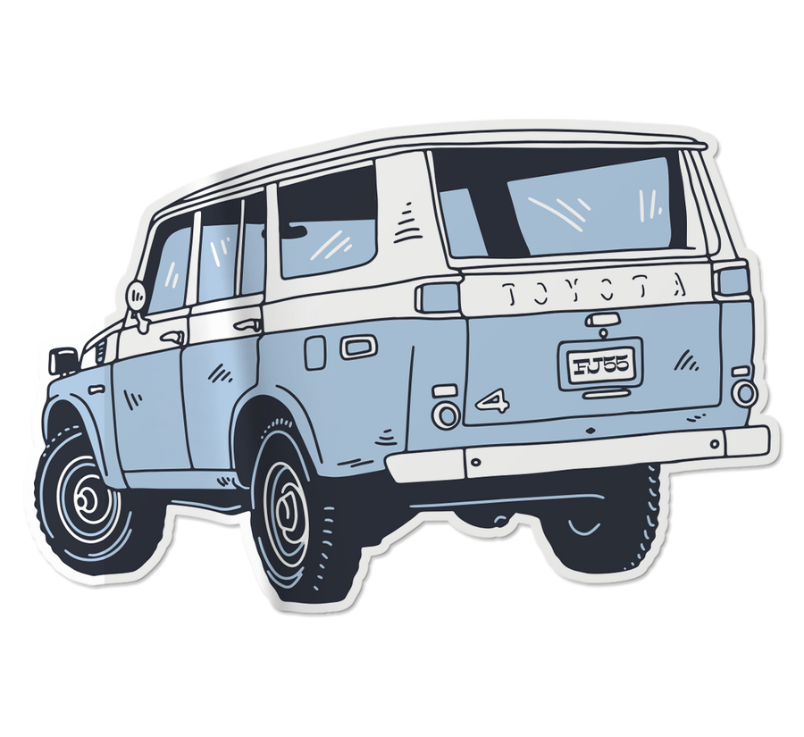 Pig Party '23 FJ55 Decal