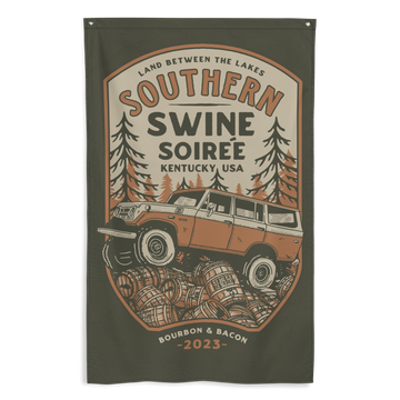 Southern Swine Soiree '23 Garage Banner