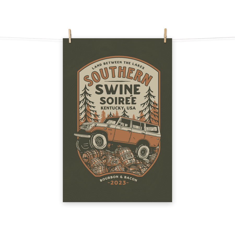 Southern Swine Soiree '23 Poster 24x36