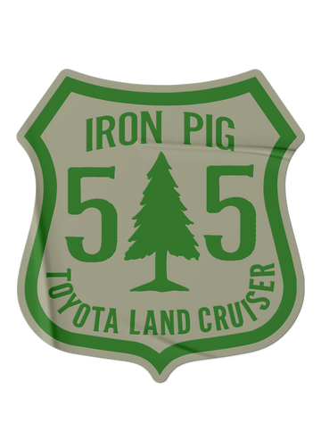 Iron Pig Forest Service Decal